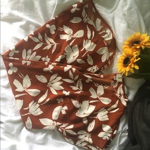 ✰ Target “A New Day” Burnt Orange Floral Dress ✰